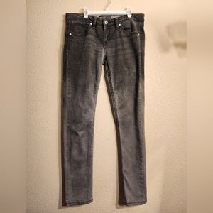 Levi's Low Twist Ombre Faded Black Jeans